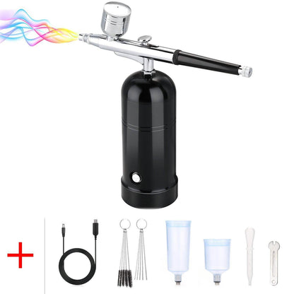 AGPtEK Airbrush Kit Mini Air Compressor