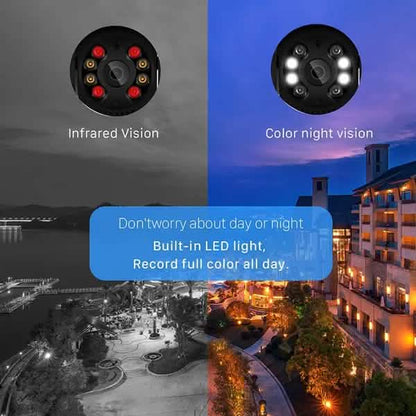 AI Human Detection Wireless Home Security Camera