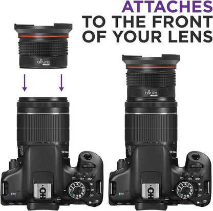 Altura Photo 52MM 0.35x HD Fisheye Nikon Wide Angle Lens (w/Macro Portion)  (Refurbished)