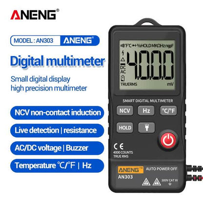 ANENG 4.7-Inch LCD Display 6000 Count AC/DC Digital Multimeter