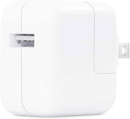 Apple 12W USB Power Adapter - iPad and iPhone Charger, Type A Wall Charger OEM (Refurbished)