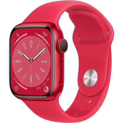 Apple Watch Series 8 GPS 41mm Aluminum Case with Sport Band  (Refurbished)