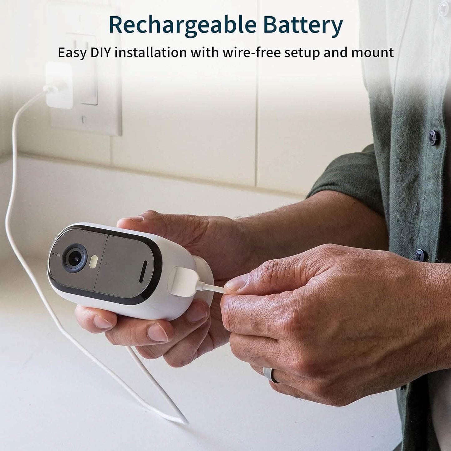 Arlo Essential 2K Outdoor Security Camera (2nd Generation)  (Refurbished)