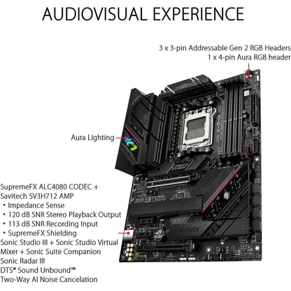 Asus Rog Strix B650E-F Gaming WiFi AM5 Ryzen 7000 Gaming Motherboard (Refurbished)