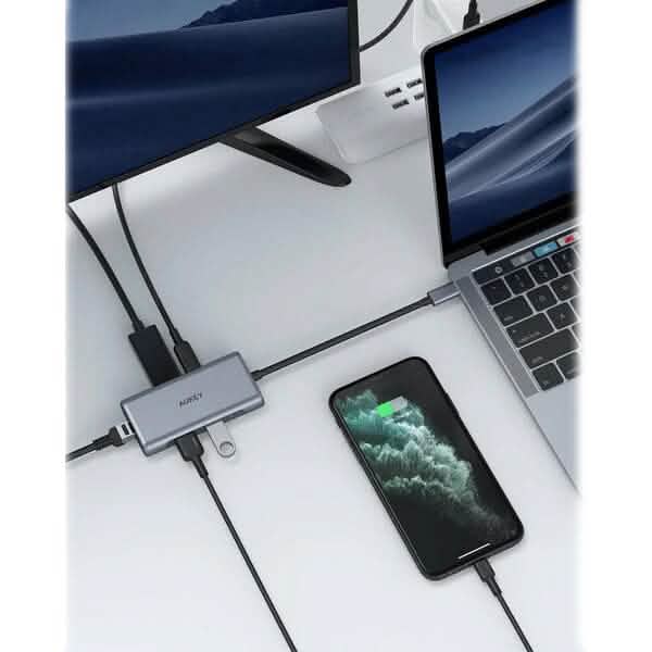 Aukey 6-in-1 USB-C Hub