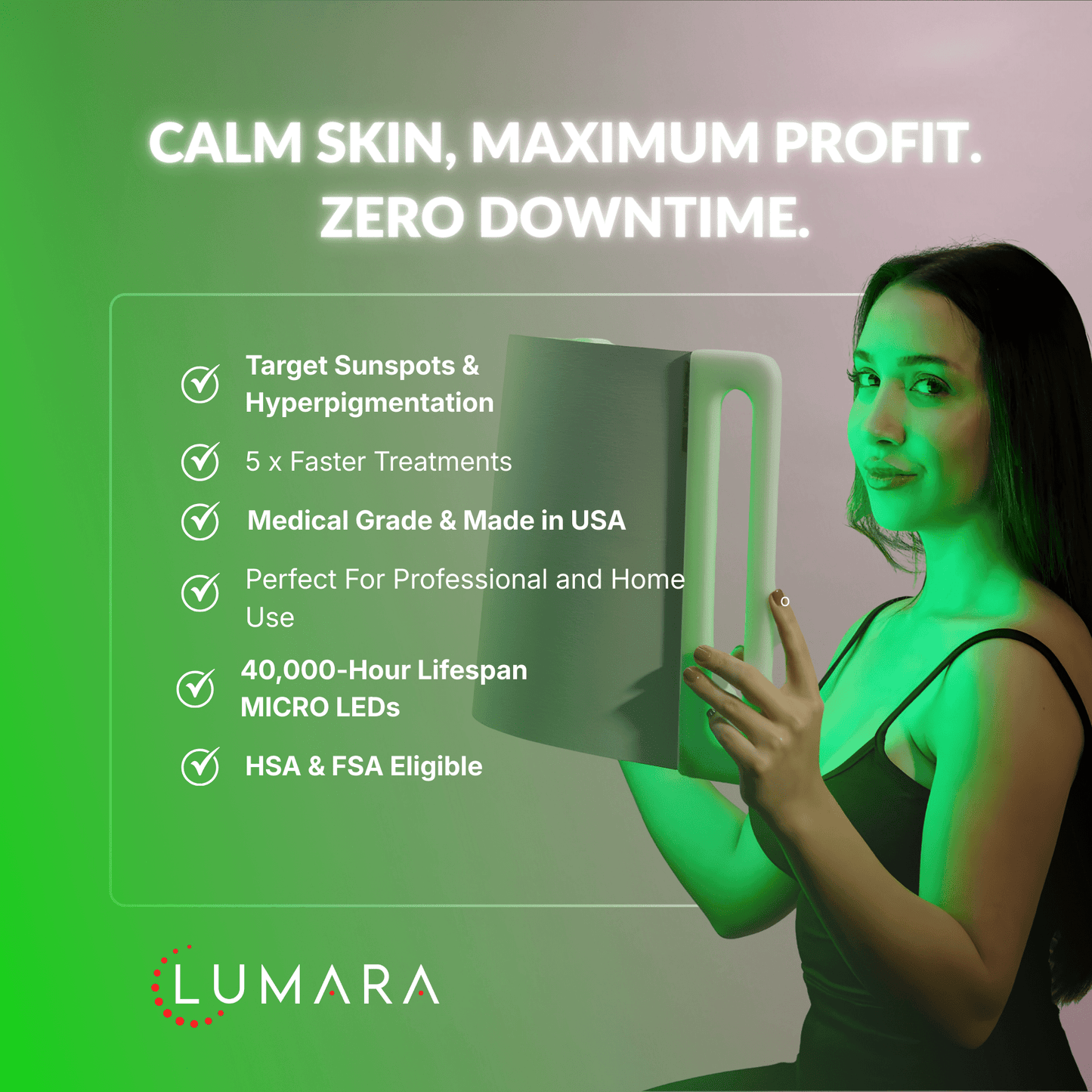 Illuminate Green V1 – Green Light Therapy Panel