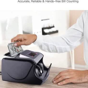 Bill Counter, UV/MG/IR Detection, Counterfeit Bill Detection - MMC01