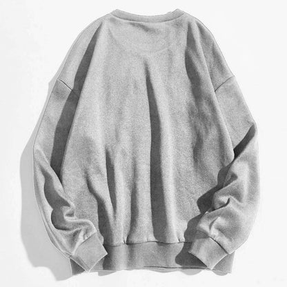 Butterfly & Slogan Graphic Thermal Sweatshirt