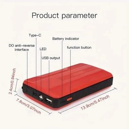 Portable Emergency Starter for Car Battery Ignition