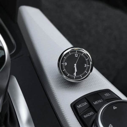 Car Mini Watch Clock Hygrometer Thermometer
