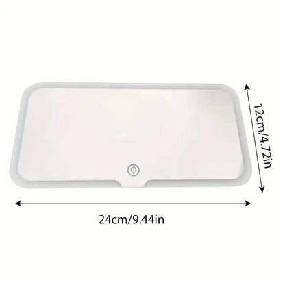 Car Mirror Vanity with LED Lights