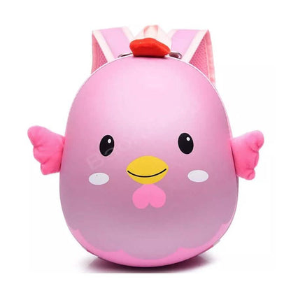 Cartoon Egg Shaped Kids Knapsacks