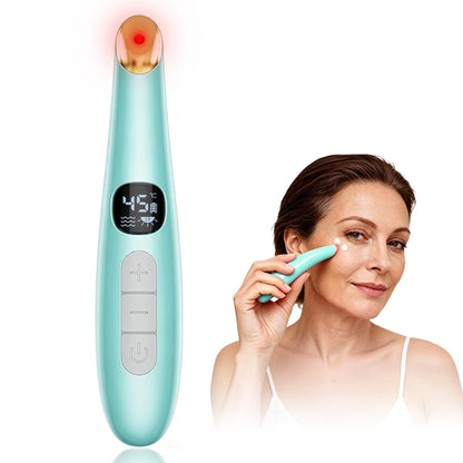 Eye Lift Wand, 3 Modes Eye Massager Wand, Eye Massager for Dry Eyes, Dark Circles and Puffiness, Eye Lifting Device for Fine Lines, Blue
