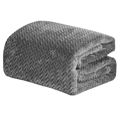 Chevron Braided Bed Cover