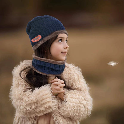 Children's Winter Hat and Scarf Set