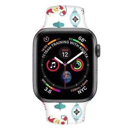 Christmas Silicone Apple Watch Bands
