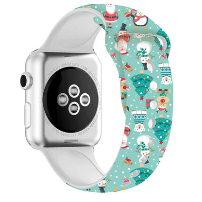 Christmas Silicone Apple Watch Bands
