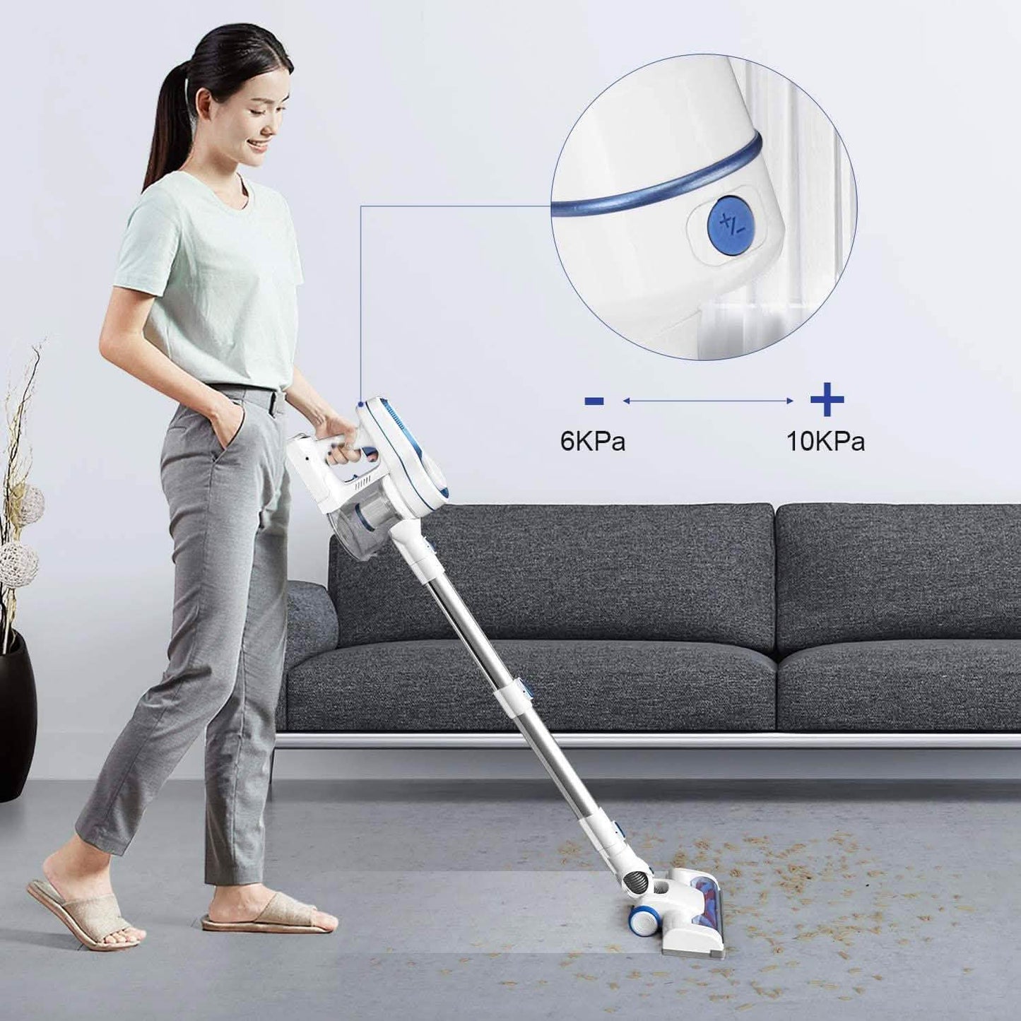 Coolmee Aposen Cordless Vacuum Cleaner