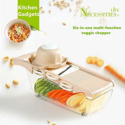 Creative Mandoline Slicer Vegetable Cutter with Stainless Steel Blade