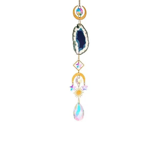 Crystal Sun Catcher Pendant Wind Chime Home Decor