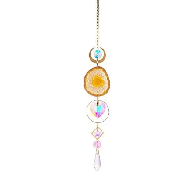 Crystal Sun Catcher Pendant Wind Chime Home Decor