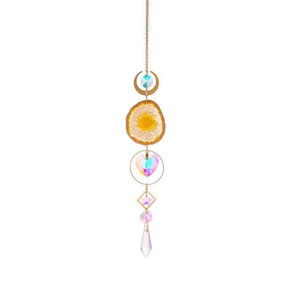 Crystal Sun Catcher Pendant Wind Chime Home Decor