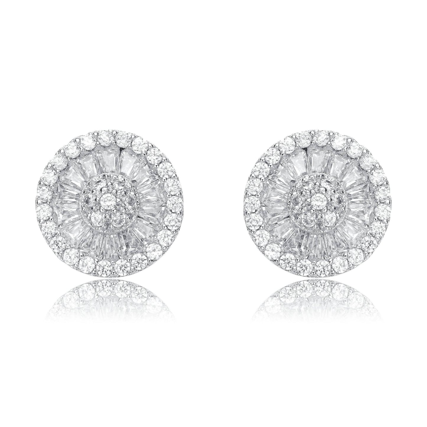 Cubic Zirconia Stud Earrings