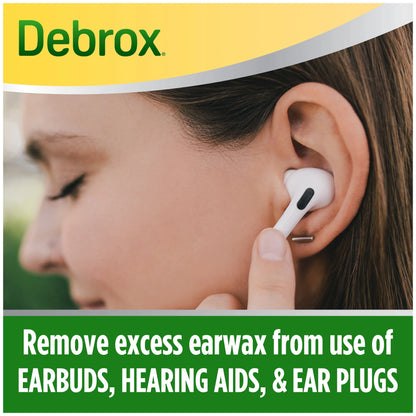 Earwax Removal Kit, Bulb Syringe and Ear Drops with Carbamide Peroxide, 0.5 Fl Oz