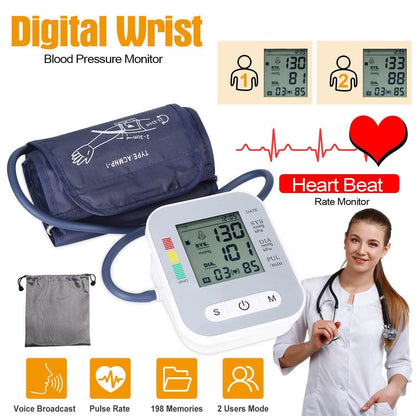 Digital Arm Blood Pressure Monitor