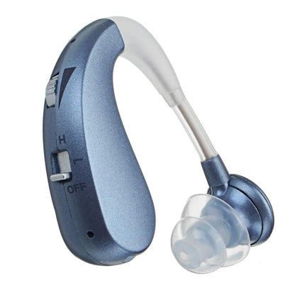 Digital Rechargeable Hearing Aids Acousticon Amplifier Audiphone Behind Ear Sound