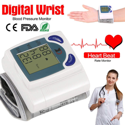 Digital Wrist Blood Pressure Monitor