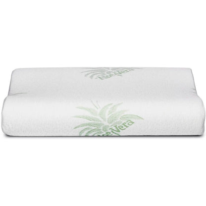 Dormire Contour Memory Foam Pillow with Removable Bamboo Soft Pillow Case
