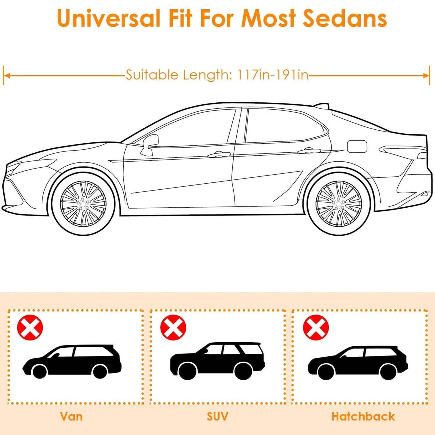 Dustproof UV Protection Automotive Full Cover