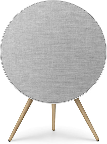 Bang & Olufsen Beosound A9 (5Th Generation) - Iconic and Powerful Multiroom Wifi and Bluetooth Home Speaker with Active Room Compensation, Natural Aluminum