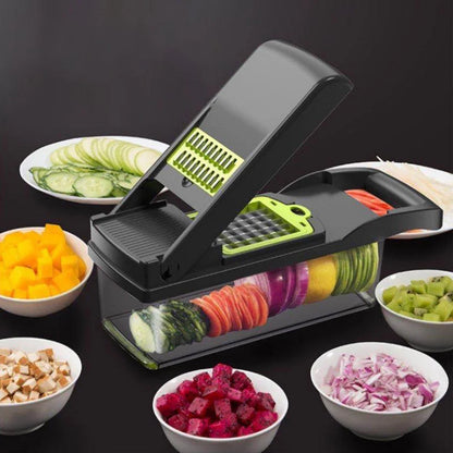 Portable Easy Storage Handheld Kitchen Slicer with Storage Container