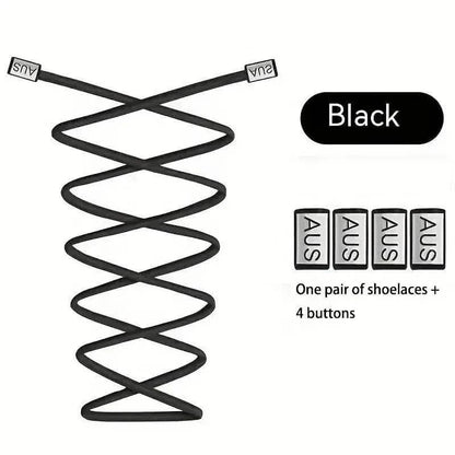 Elastic Shoelaces - 100CM Long, Easy, Durable and Comfortable