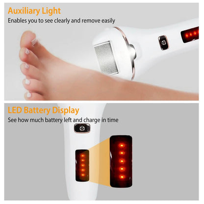 Electric Callus Remover USB Rechargeable Foot Scrubber