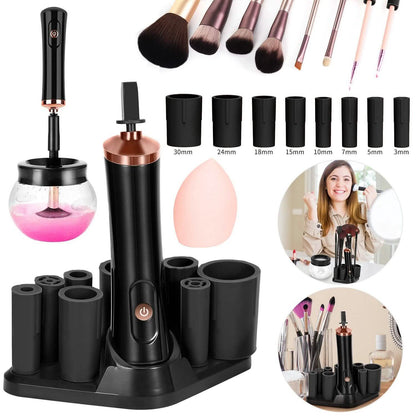 Electric Cosmetic Makeup Brush Cleaner Dryer