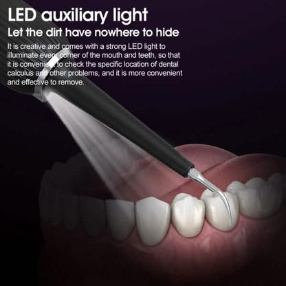 Electric Dental Scaler Vibration Tooth Calculus Remover