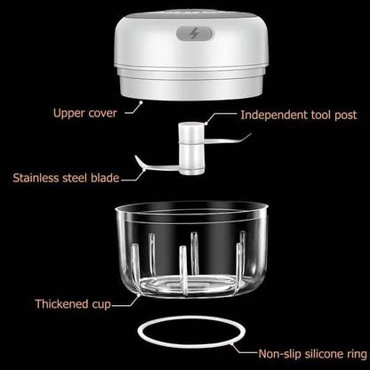 Electric Garlic Mini Crusher