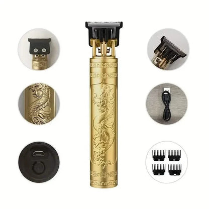 Electric Hair Clipper And Beard Trimmer With USB Charging