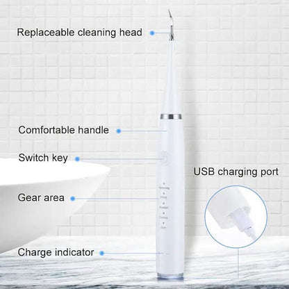 Electric Toothbrush Sonic Dental Scaler Teeth Whitening Kit