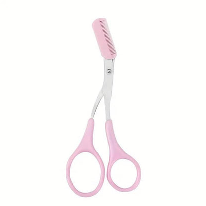 Eyebrow Trimmer Scissor with Comb