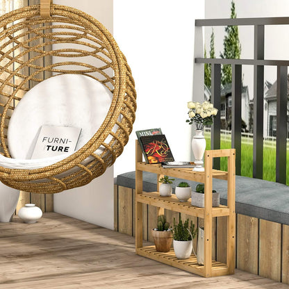 Bamboo Bathroom Shelf over Toilet - 3 Tier Bathroom Shelves Wall Mounted for Towel Storage Shelf, Adjustable Bathroom Rack Organizer