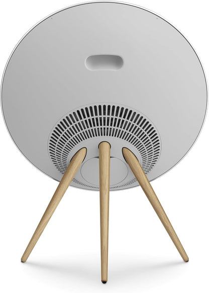 Bang & Olufsen Beosound A9 (5Th Generation) - Iconic and Powerful Multiroom Wifi and Bluetooth Home Speaker with Active Room Compensation, Natural Aluminum