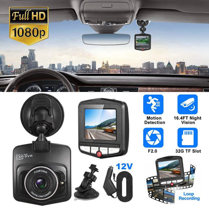 FHD 1080P Car DVD Dash Cam Vehicle Video Recorder