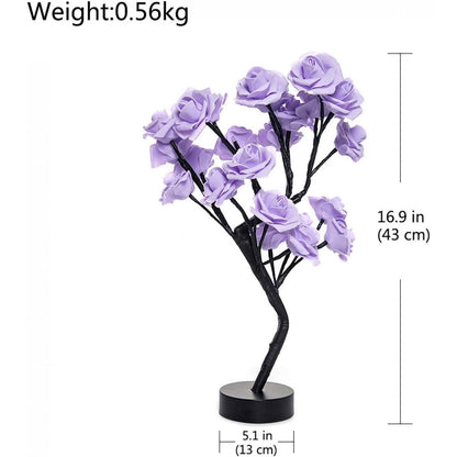Flower Rose Tree Lamp