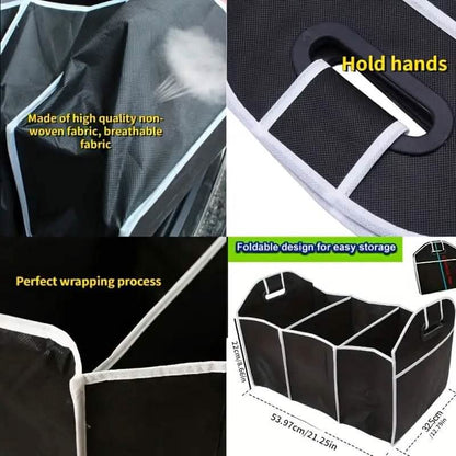 Foldable Canvas Car Trunk Organizer