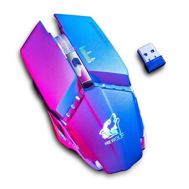 Free Wolf X11 Wireless 2.4G Optical Gaming Mouse