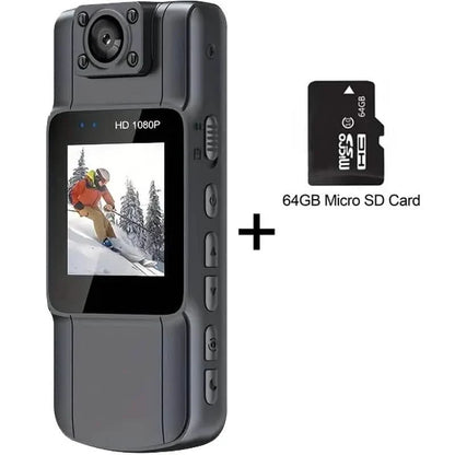Full 1080P Police Body Camera With Clip